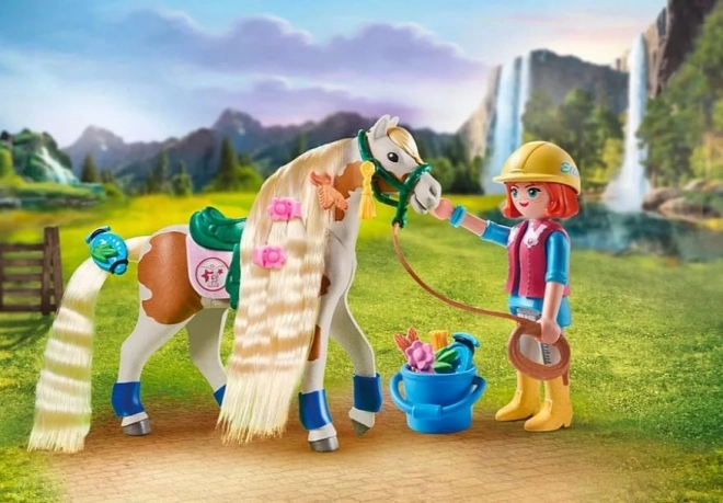 Set figurine Ellie și calul