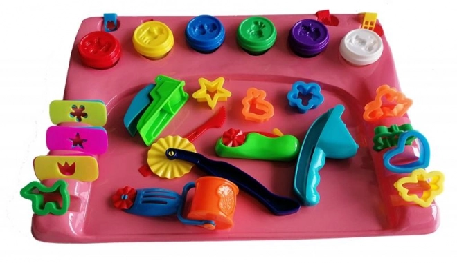 Set complet de modelare cu plastilină