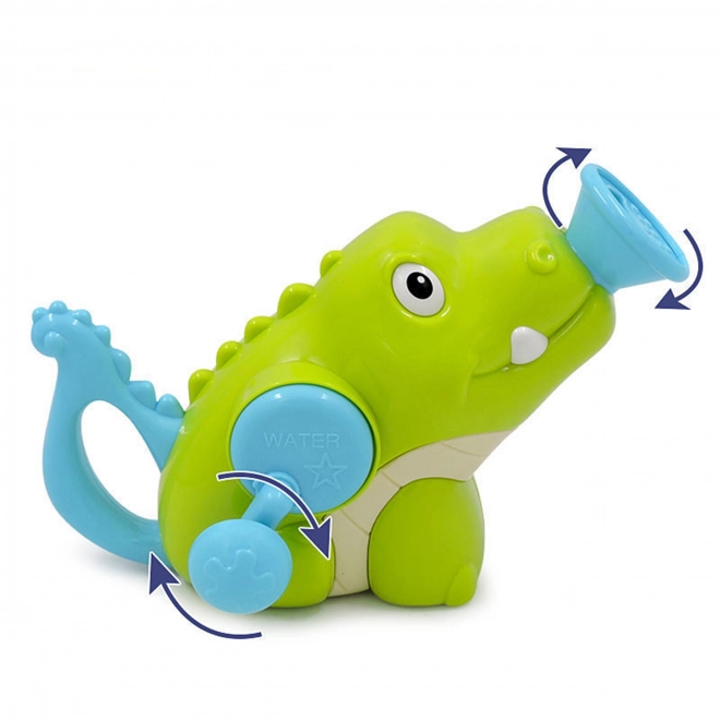 Jucărie crocodil cu pompă de apă