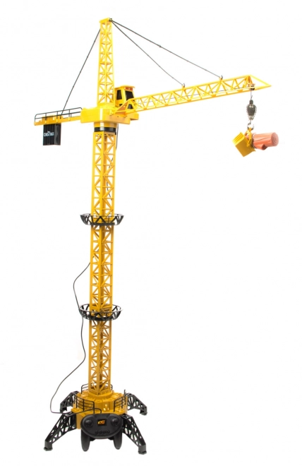 Macara construcții telecomandată cu cârlig, 128 cm