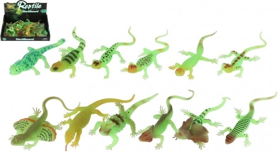 Jucărie din silicon luminos animal sau reptilă 16 cm
