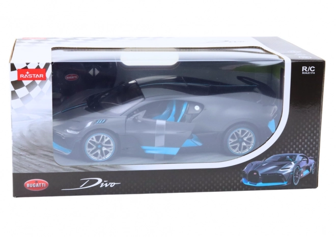 Mașină RC sportivă Bugatti Divo cu uși care se deschid