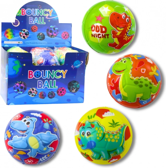 Minge din spumă cu dinozauri 10 cm