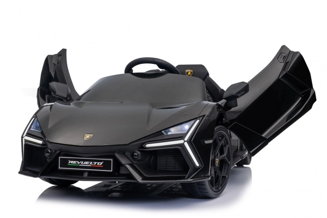 Mașinuță electrică pentru copii Lamborghini Revuelto negru