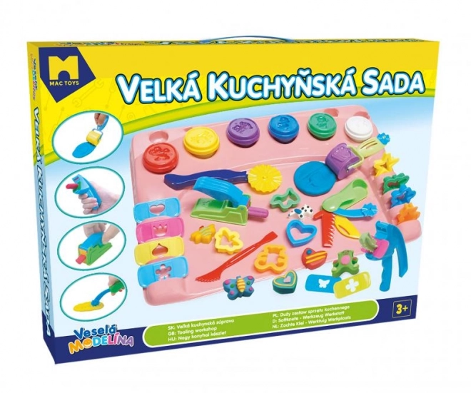 Set complet de modelare cu plastilină