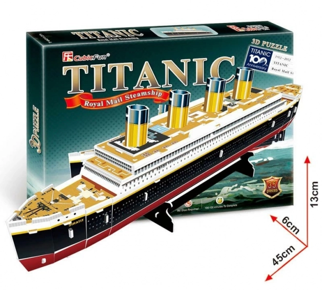 Puzzle 3D Titanic
