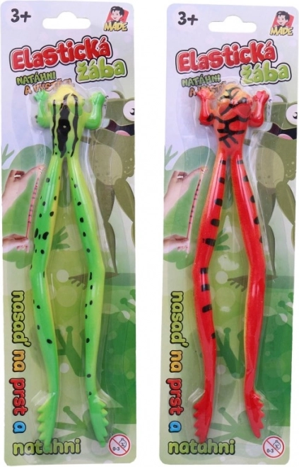 Broască interactivă din plastic 22,5 cm