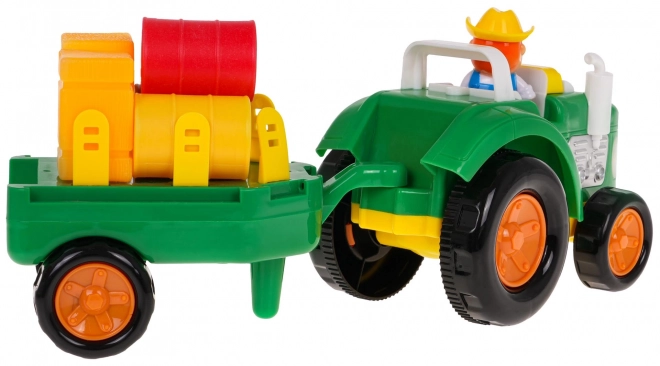 Set tractor cu fermier și accesorii