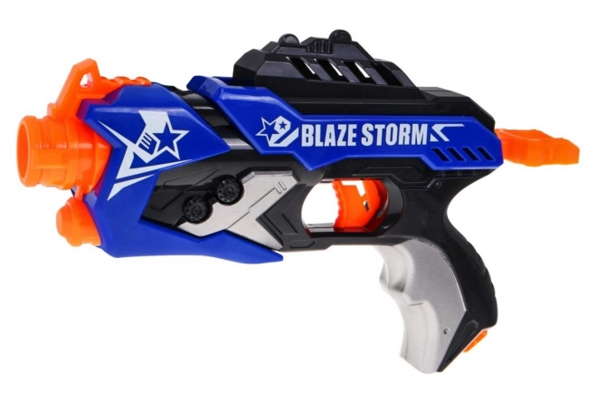 Pistol cu arcuri pentru copii Blaze Storm cu 5 proiectile din spumă