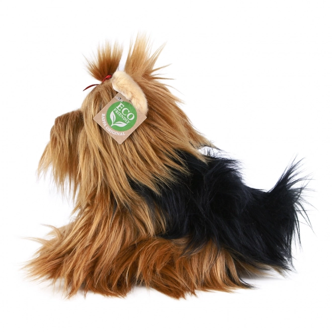 Cățeluș de pluș yorkshire terrier eco-friendly 23 cm