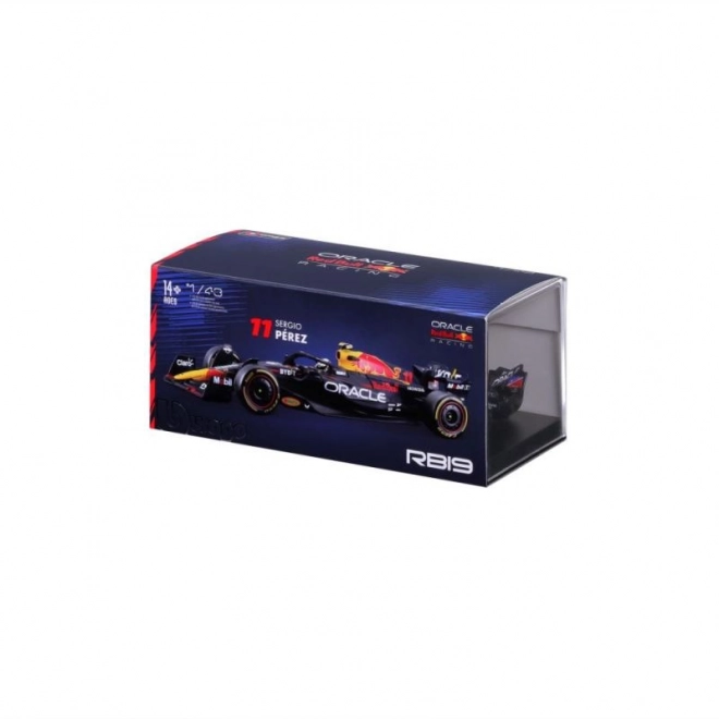 Model Red Bull Racing RB19 Formula 1 Bburago 1:43 din 2023 Sergio Pérez