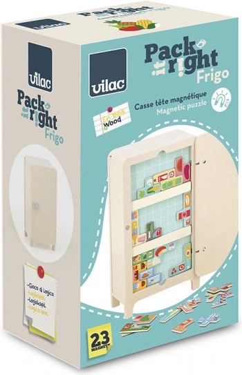 Vilac Joc magnetic din lemn Pune la loc corect cu design de Ingela P. Arrhenius