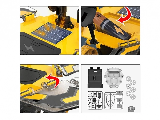 Set constructiv educativ rover marțian solar