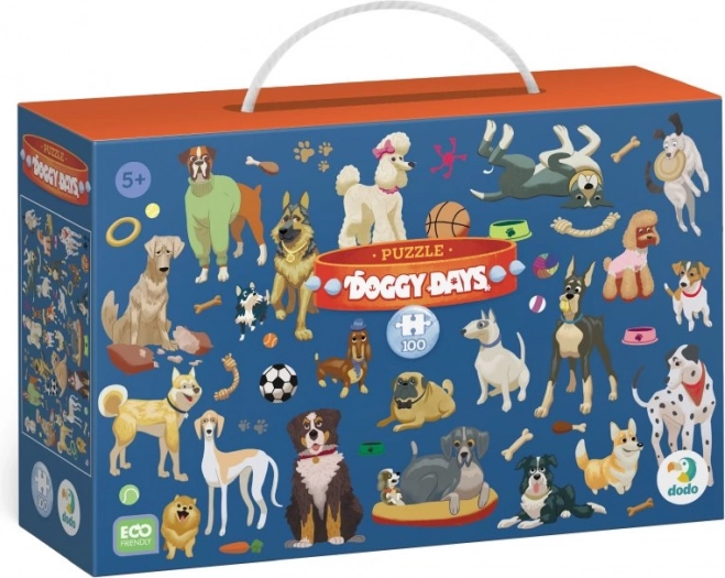 Puzzle Cățeluși 100 piese