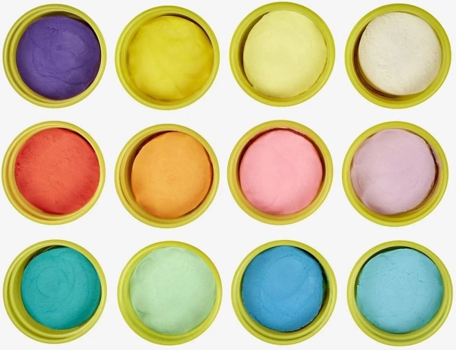 culori pastelate Play-Doh set 12 buc