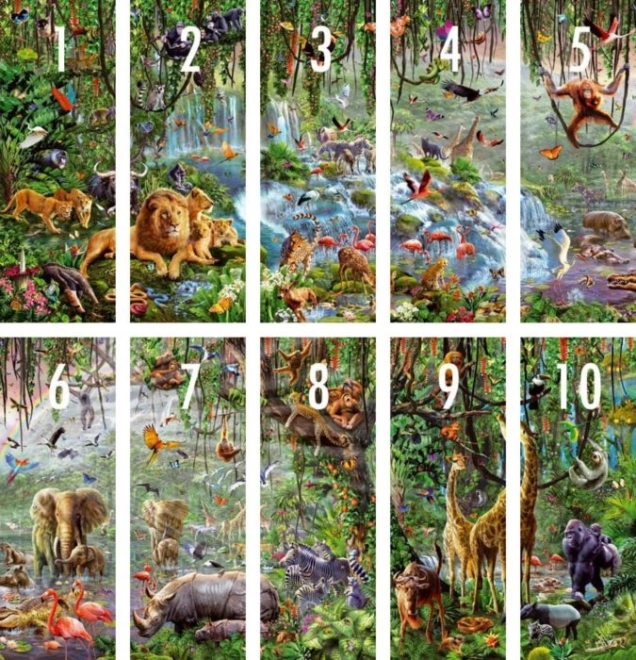 Puzzle Educa Divoacă 33600 piese