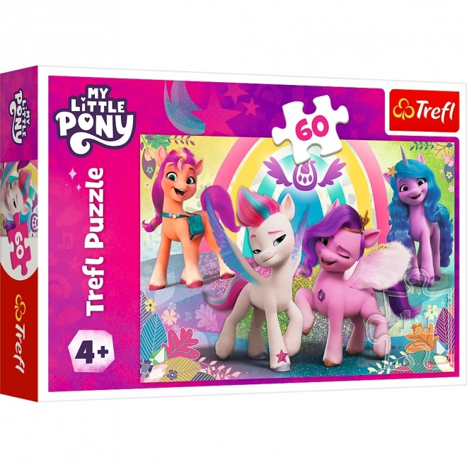 Puzzle 60 piese În lumea prieteniei My Little Pony