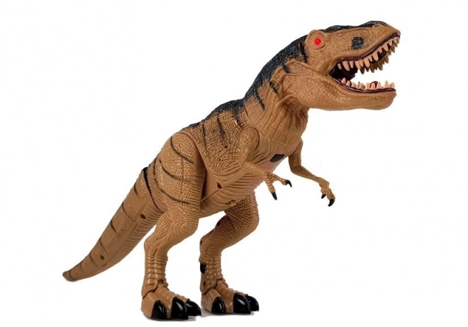 dinozaur r/c tiranozaur rex cu aburi