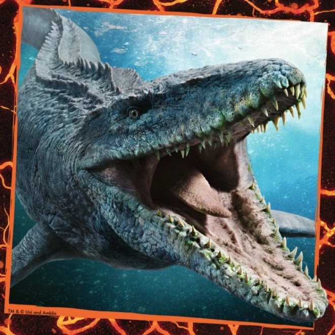 Puzzle 3x49 piese - Jurassic World