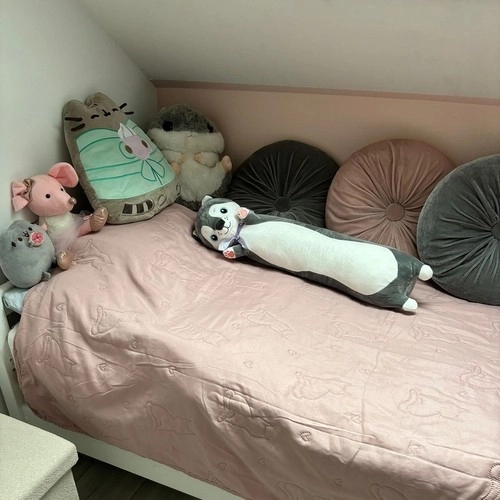Plus de pluș câine Husky 70 cm Kruzzel
