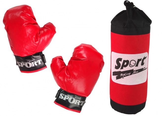 Set de box cu sac și mănuși