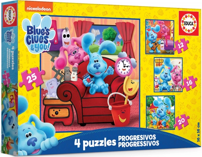 Puzzle progresiv Blue's Clues