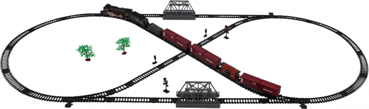MEGA Tren retro + accesorii