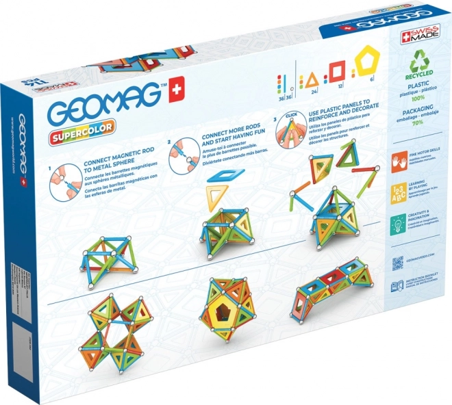 Geomag supercolor 114 piese