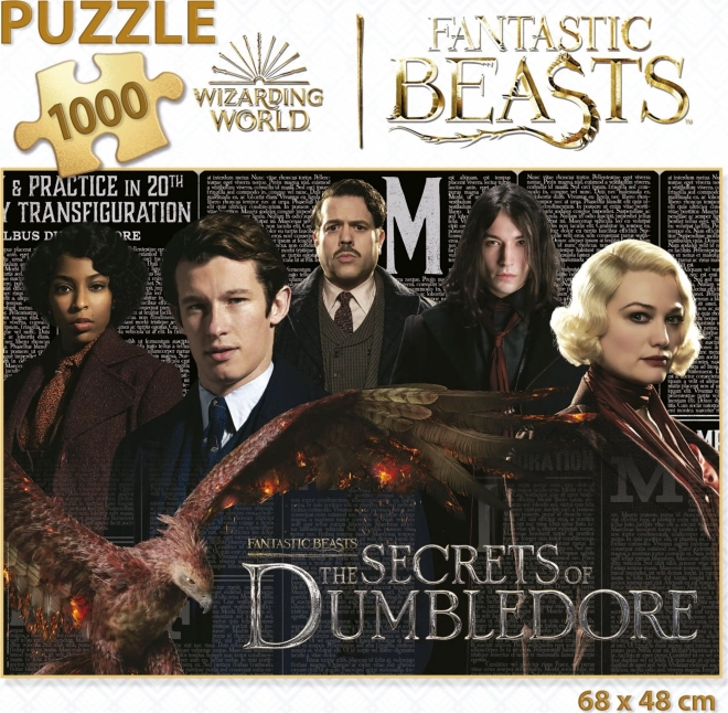 Puzzle Animale Fantastice: Secretele lui Dumbledore