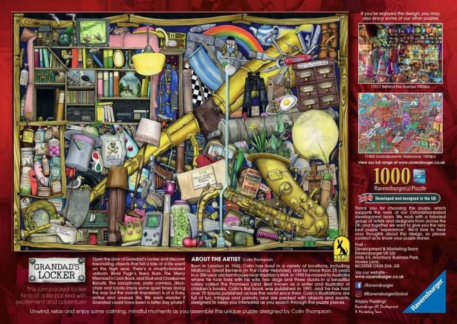 Puzzle dulapul bunicului 1000 de piese