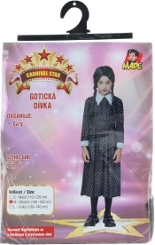 Costum fată gotică pentru copii 120–130 cm