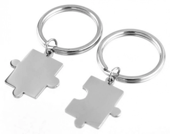 Piese puzzle pandantiv oțel