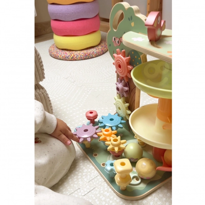 Arbore De Activități Montessori 4 În 1 Woopie Green