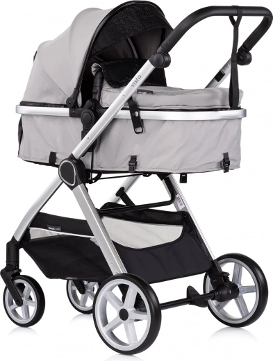 Cărucior combinat 2în1 CHIPOLINO Vista Cloud Grey