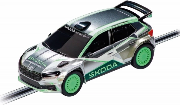 Mașină pentru pistă auto Škoda Fabia RS Rally 2 1:43 Carrera GO!!!