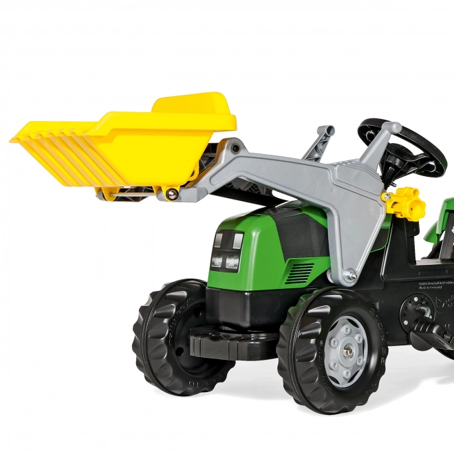 RollyKid tractor cu remorcă Deutz-Fahr Rolly Toys