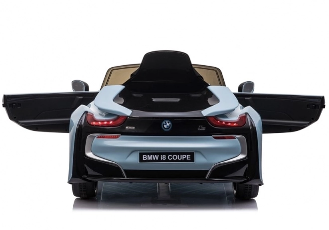 Masinuta electrica BMW i8 albastră