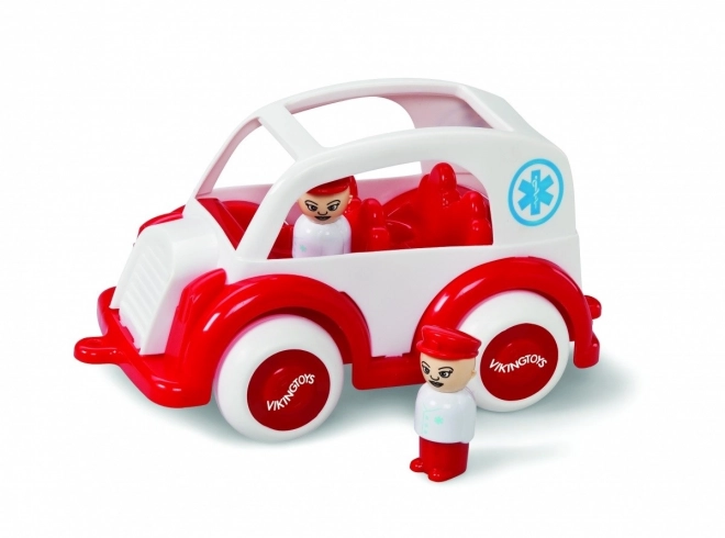 Ambulanță cu figurine Jumbo Viking Toys