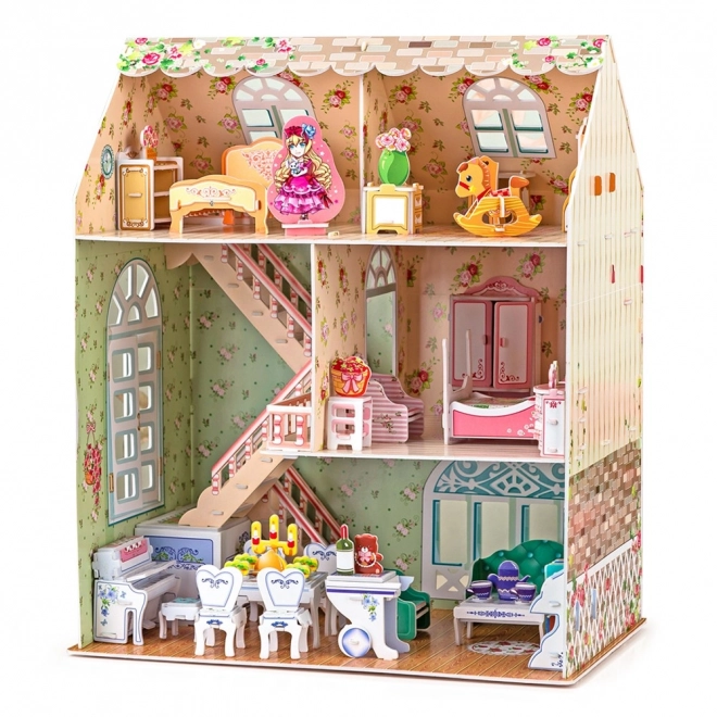 Puzzle 3D căsuță pentru păpuși Dreamy