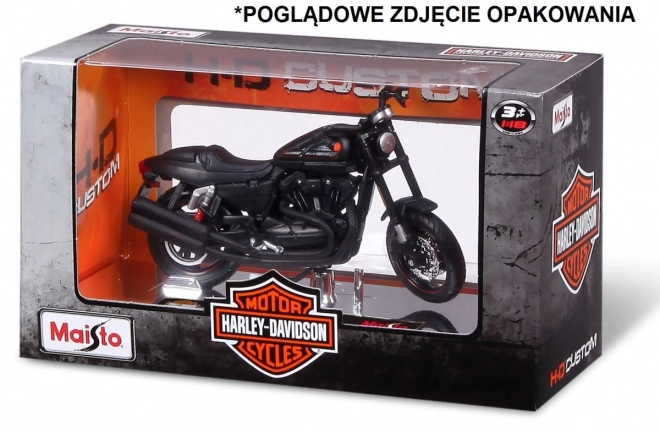 Model metalic motocicletă HD 1972 XR750 Racing 1/18