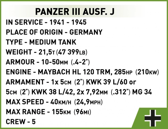 Istoria Colecției Blocuri Panzer III Ausf. J