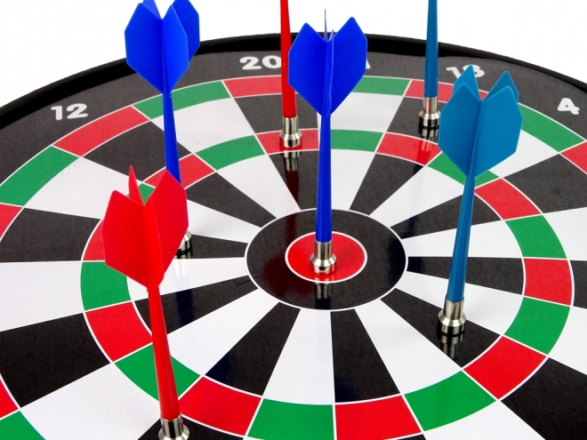 Tarcă de darts magnetică cu 6 săgeți
