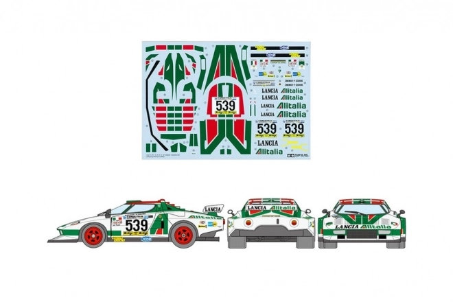 Model din plastic Lancia Stratos Turbo 1/24