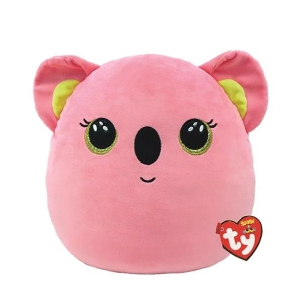 Pernă plușată roz Koala Poppy de la TY, 22 cm