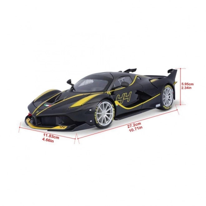 Model metalic Ferrari FXX K din seria Signature de la Bburago la scara 1:18