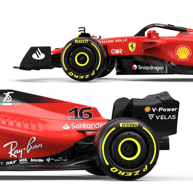 Mașinuța Ferrari F1 75 roșie telecomandată Rastar 1:12