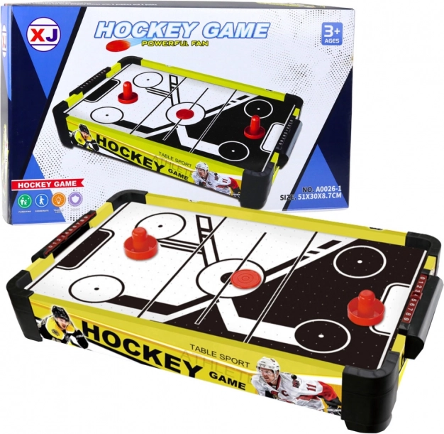 Masă de Air Hockey din Lemn pentru Copii și Adulți