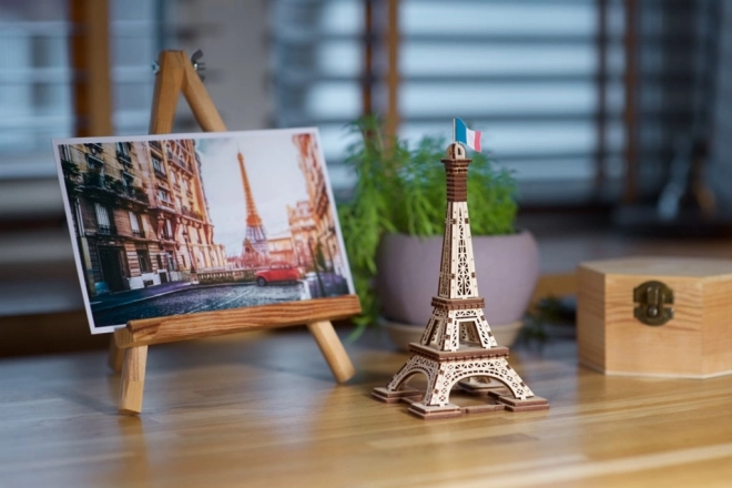 Puzzle mecanic 3D Turnul Eiffel Ugears