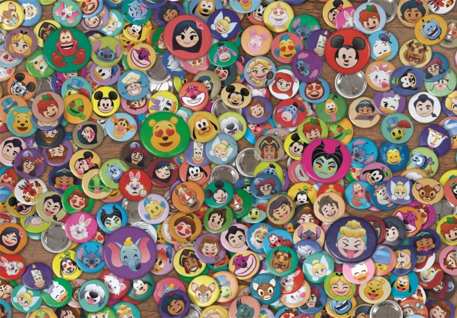 puzzle 1000 piese disney emoji compact