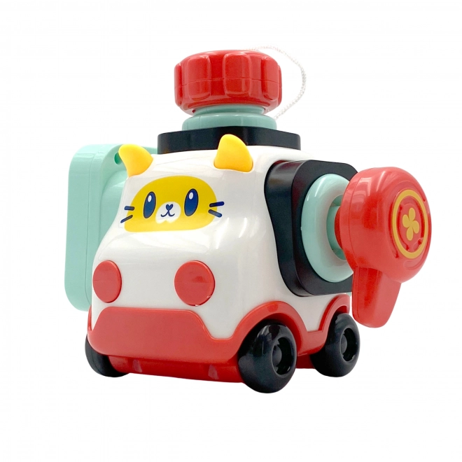 Tablă manipulatorie Montessori Woopie Baby - Panou de activitate colorat